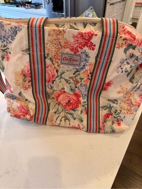Cath Kidston Weekend Duffel- PVC lined, crossbody option